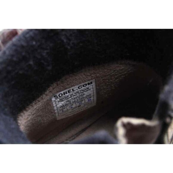 SOREL meadow side zip ankle boots waterproof suede womens winter shoes sz 6 - Picture 11 of 11